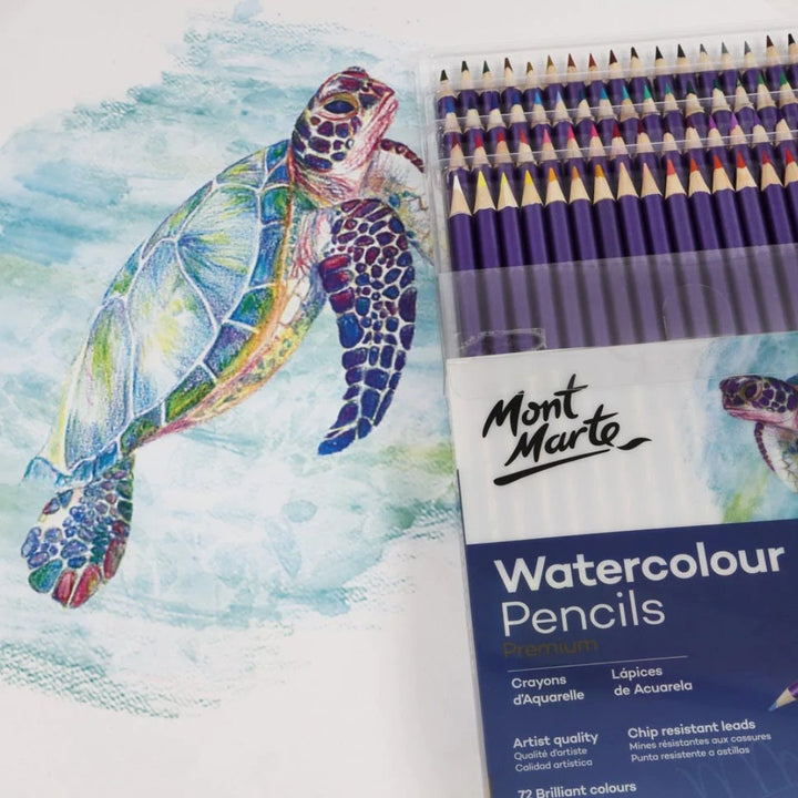 Mont Marte Watercolour Pencils - SCOOBOO - MPN0126 - Watercolor pencils
