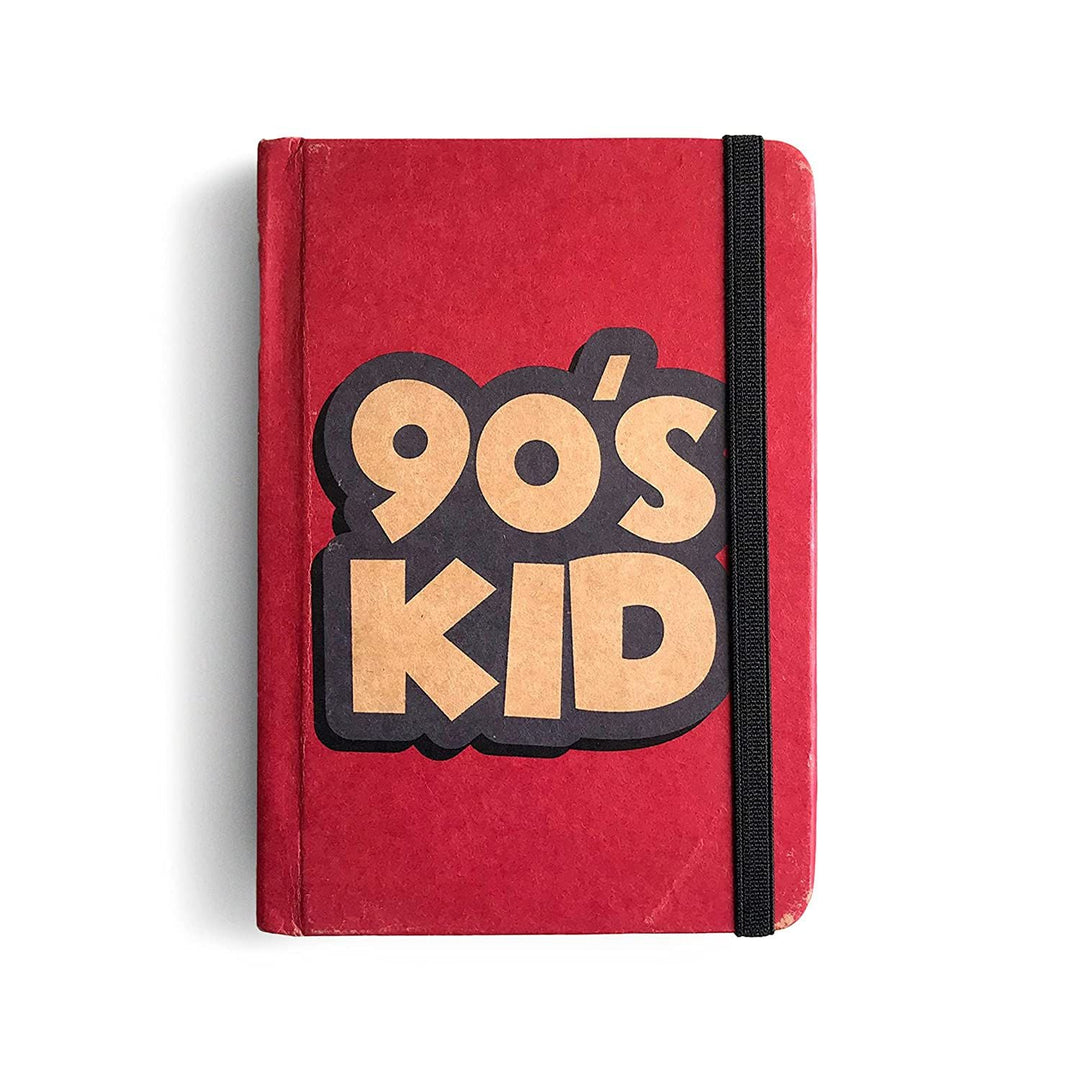 Mooch Restro Series-A6 Notebook - SCOOBOO - 90's Kid Khaki Paper A6 - Plain
