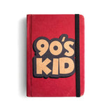 Mooch Restro Series-A6 Notebook - SCOOBOO - 90's Kid Khaki Paper A6 - Plain