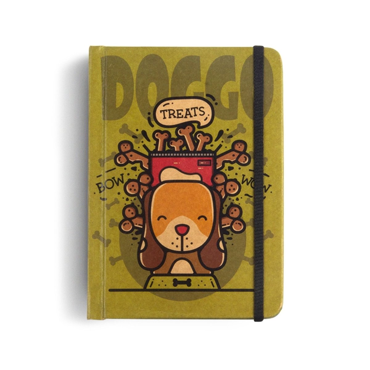 Mooch Jungle Series-A6 Notebooks - SCOOBOO - Plain