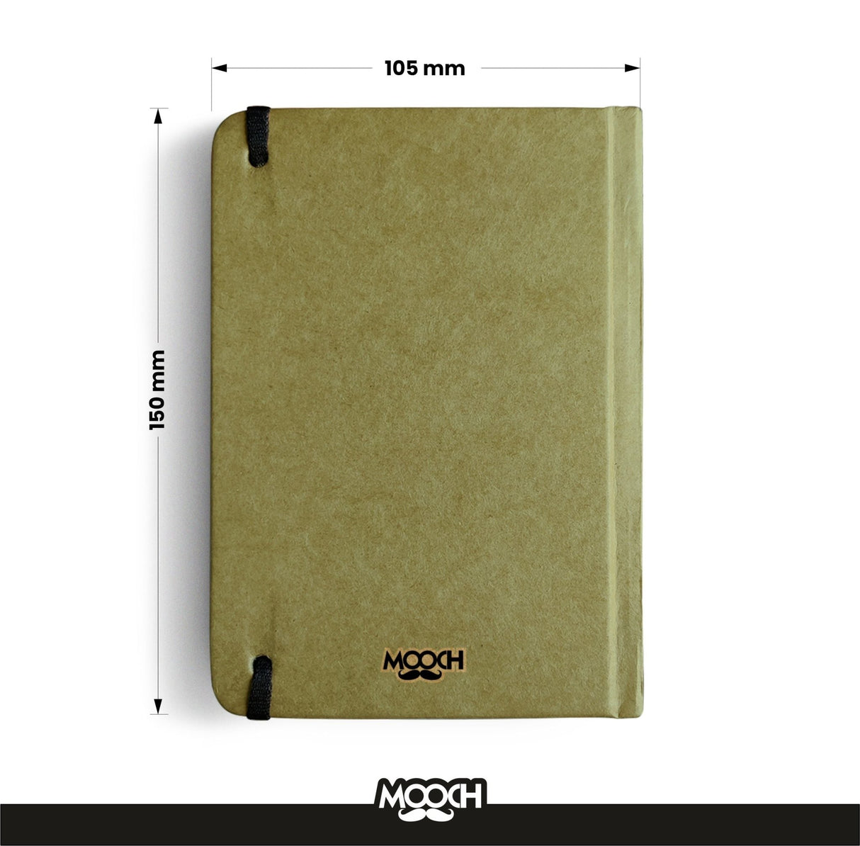 Mooch Jungle Series-A6 Notebooks - SCOOBOO - Plain