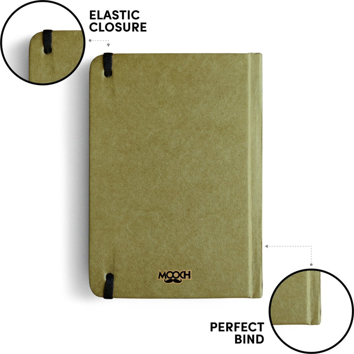 Mooch Jungle Series-A6 Notebooks - SCOOBOO - Plain
