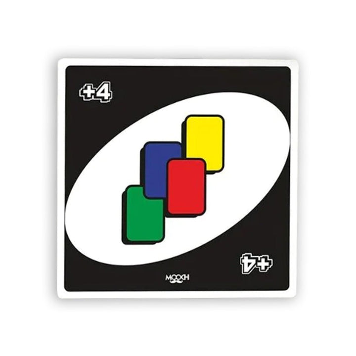Mooch UNO Cards Coasters (Pack of 4) - SCOOBOO - Coasters