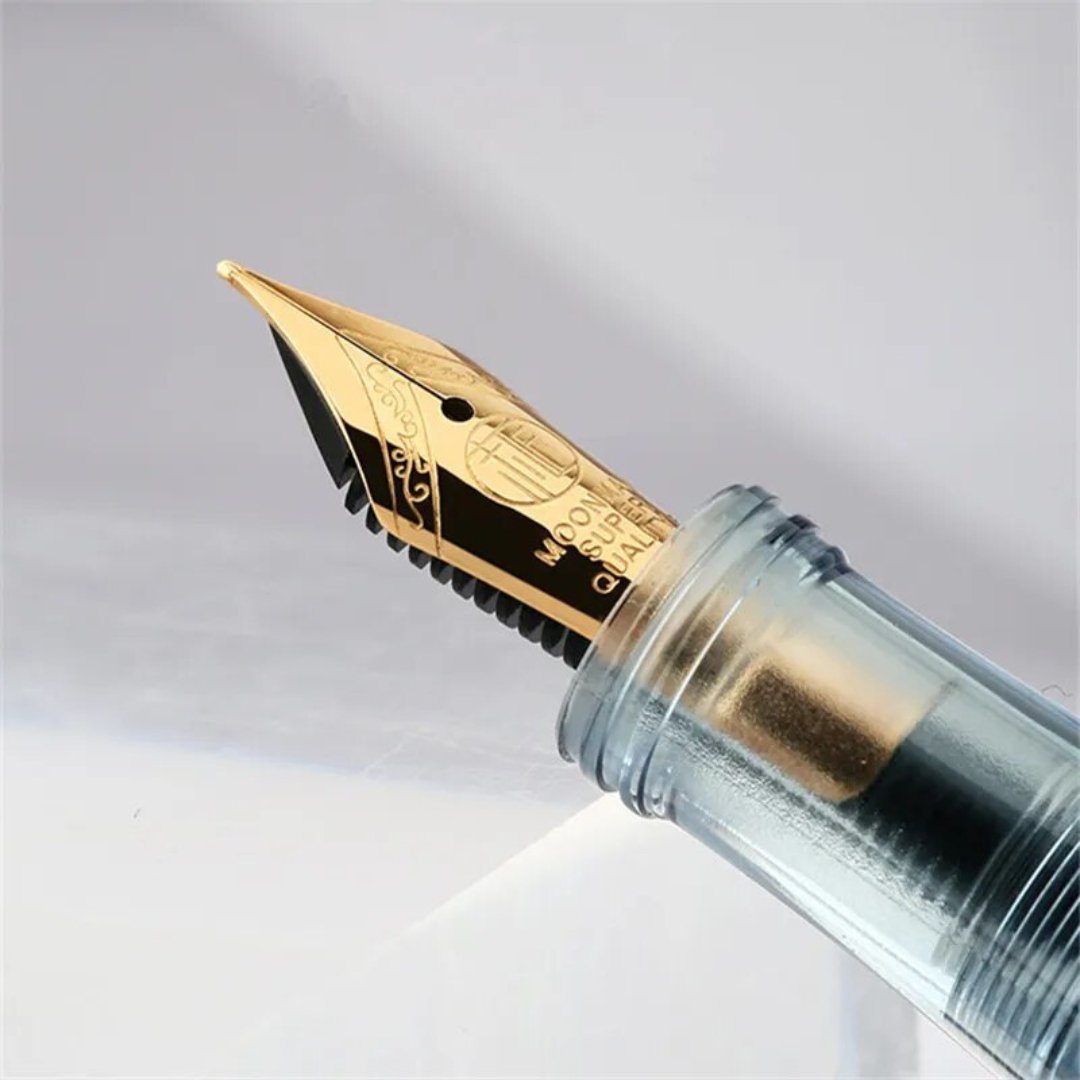 Moonman C3 Large Capacity Clear Fountain Pen - SCOOBOO - MC3-01E - Fountain Pen