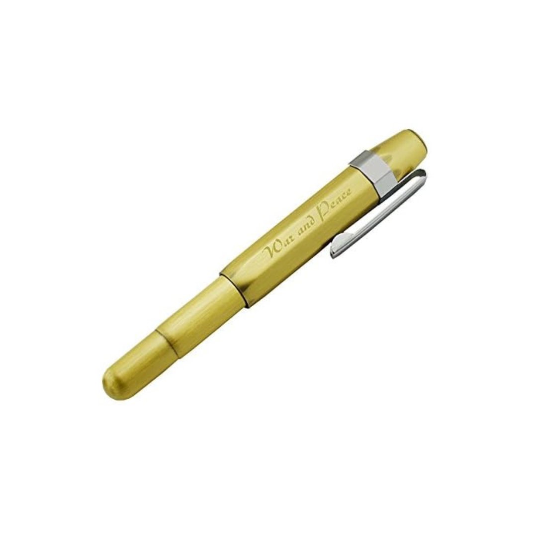 Moonman Delike Brass Pocket Fountain Pen - SCOOBOO - DA001E - Fountain Pen