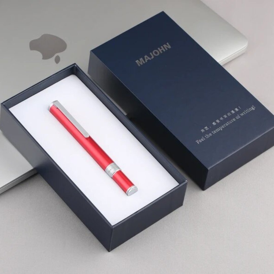 Moonman N1 Aluminum Alloy Fountain Pen - SCOOBOO - MN1-03E - Fountain Pen