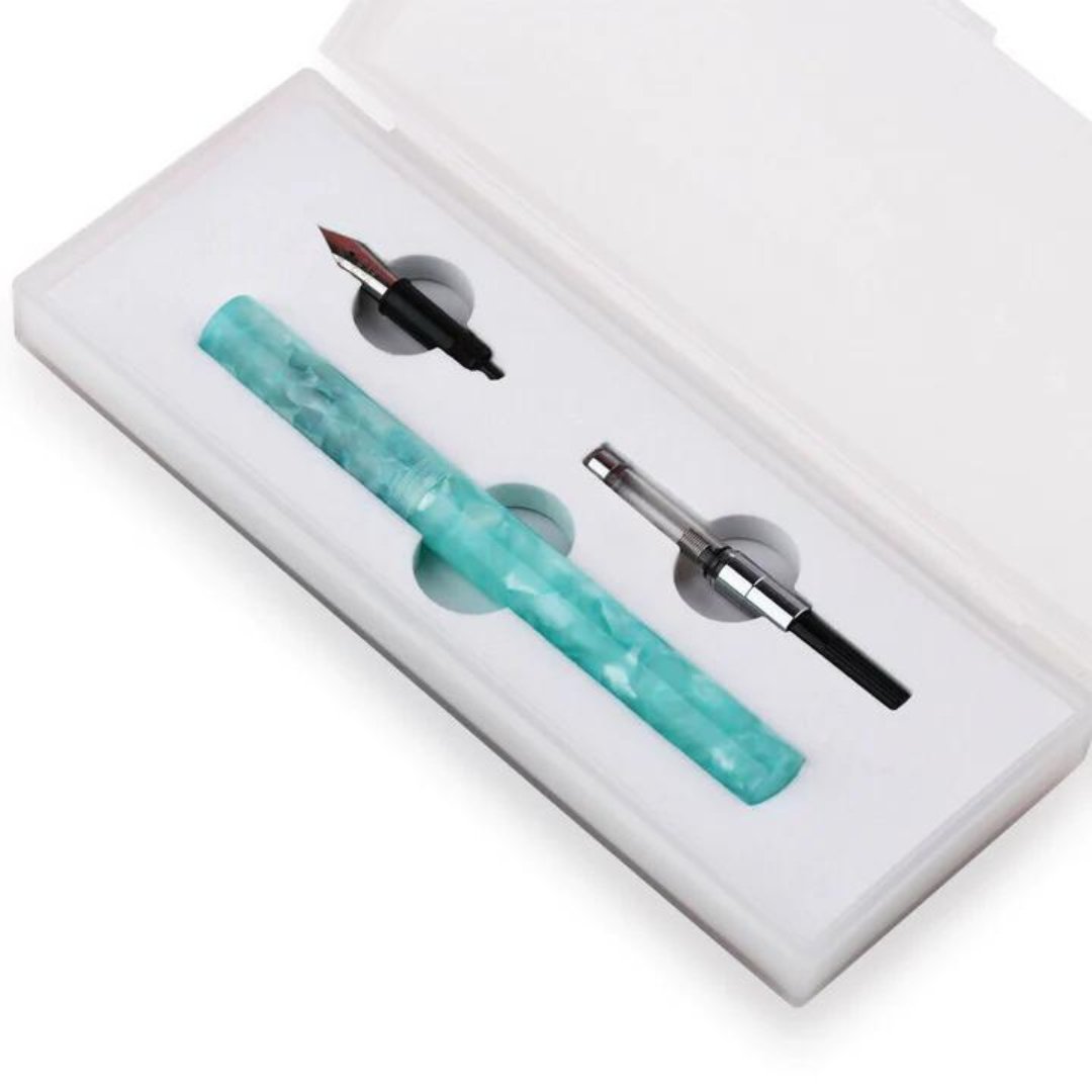 Moonman N6 Convertible Fountain Pen (EF Nib w/ Glass Nib & Converter) - SCOOBOO - MN6-10X - Fountain Pen