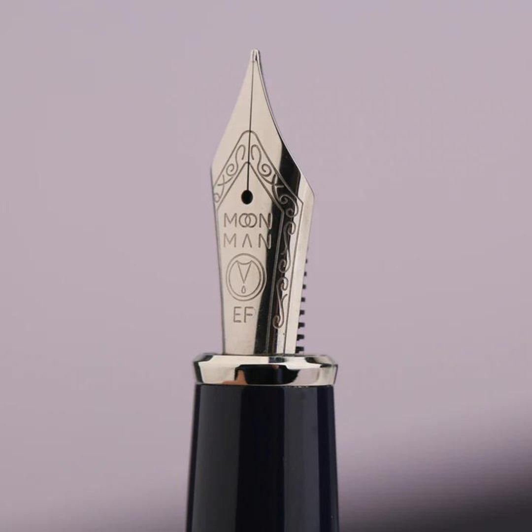 Moonman P135 Antique Metal Fountain Pen - SCOOBOO - MP135-01E - Fountain Pen