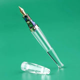 Moonman S5 Transparent Acrylic Eye Dropper Fountain Pen - SCOOBOO - S51-E - Fountain Pen