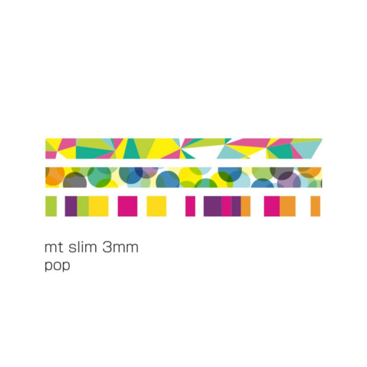 MT Masking Tape Slim 3mm - SCOOBOO - Masking & Decoration Tapes