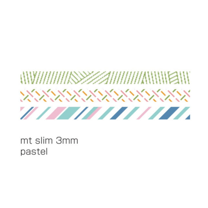 MT Masking Tape Slim 3mm - SCOOBOO - Masking & Decoration Tapes
