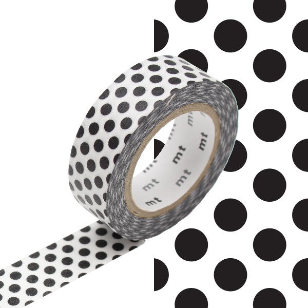 MT Washi Masking Tape Polka Dots - SCOOBOO - Masking & Decoration Tapes