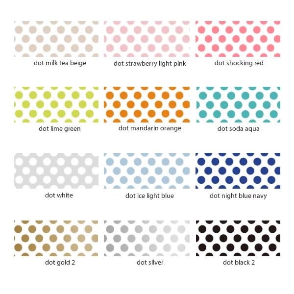 MT Washi Masking Tape Polka Dots - SCOOBOO - Masking & Decoration Tapes
