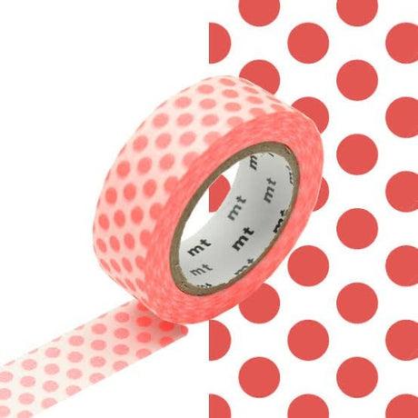 MT Washi Masking Tape Polka Dots - SCOOBOO - Masking & Decoration Tapes