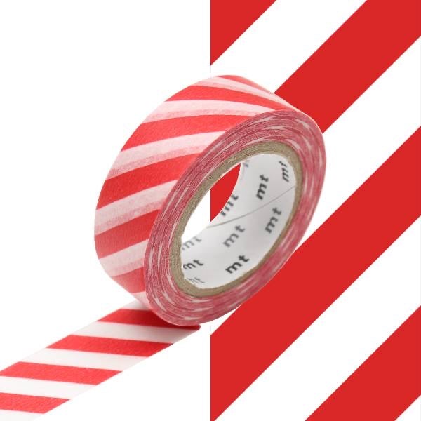 MT Washi Masking Tape Stripe - SCOOBOO - Masking & Decoration Tapes