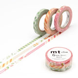 MT Washi Slim Masking Tape - SCOOBOO - Masking & Decoration Tapes