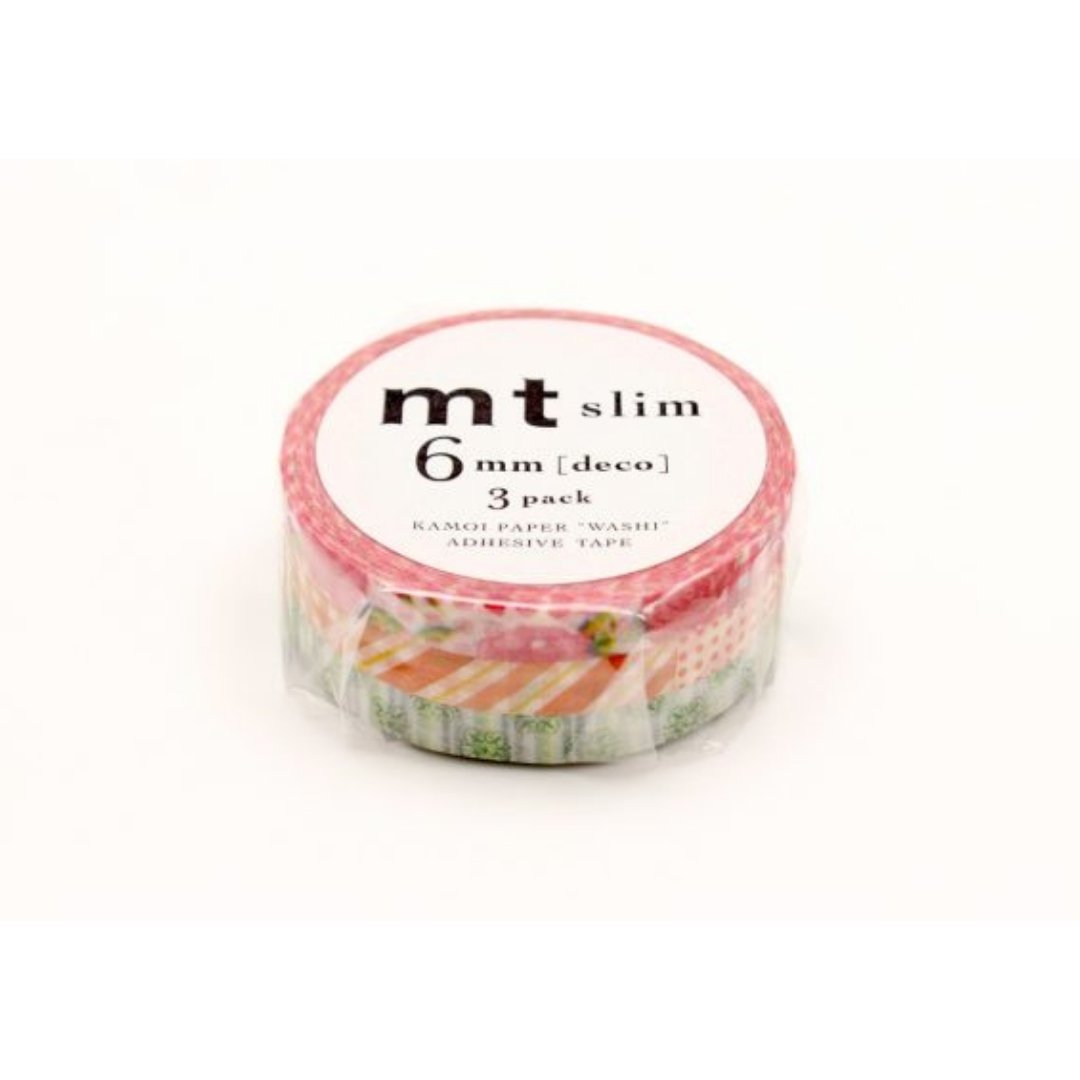 MT Washi Slim Masking Tape - SCOOBOO - Masking & Decoration Tapes