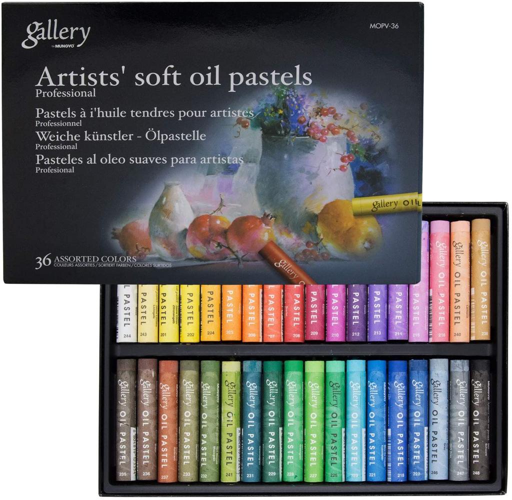 Mungio Gallery Artist Soft Oil Pastel - SCOOBOO - MOPV-36 - Oil Pastels