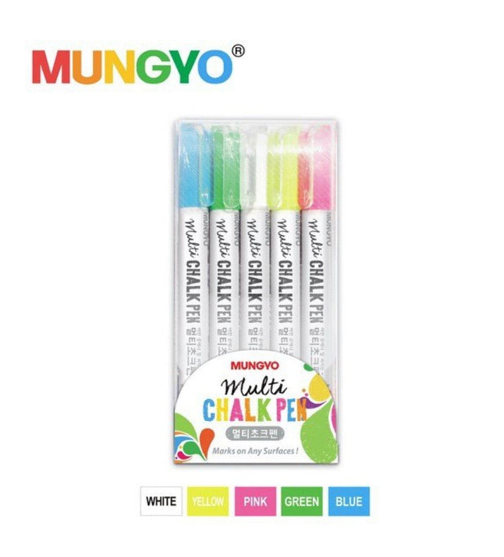 Mungyo Board & Glass Chalk Pen Markers - SCOOBOO - MBG-5 - Chalk Paints