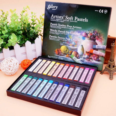 Mungyo Gallery Soft Pastel Colors Pack Of 24 - SCOOBOO - MPV-24 - Oil Pastels