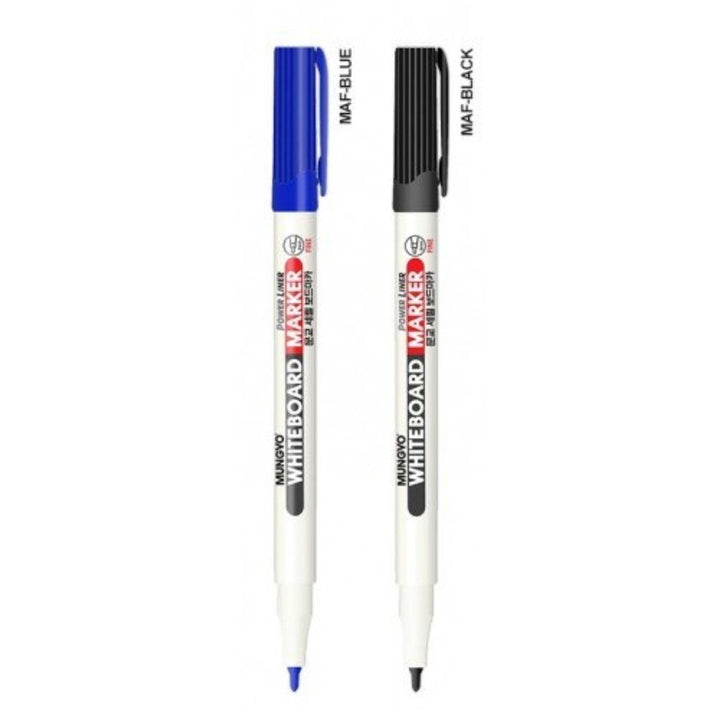 MUNGYO Power Liner White Board Marker Fine Point - SCOOBOO - MAF-12BK - White-Board & Permanent Markers