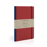 Mypaperclip binary series hand drawn hand back A5 notebook - SCOOBOO - BSH19A5-R Red - Notebooks & Notepads