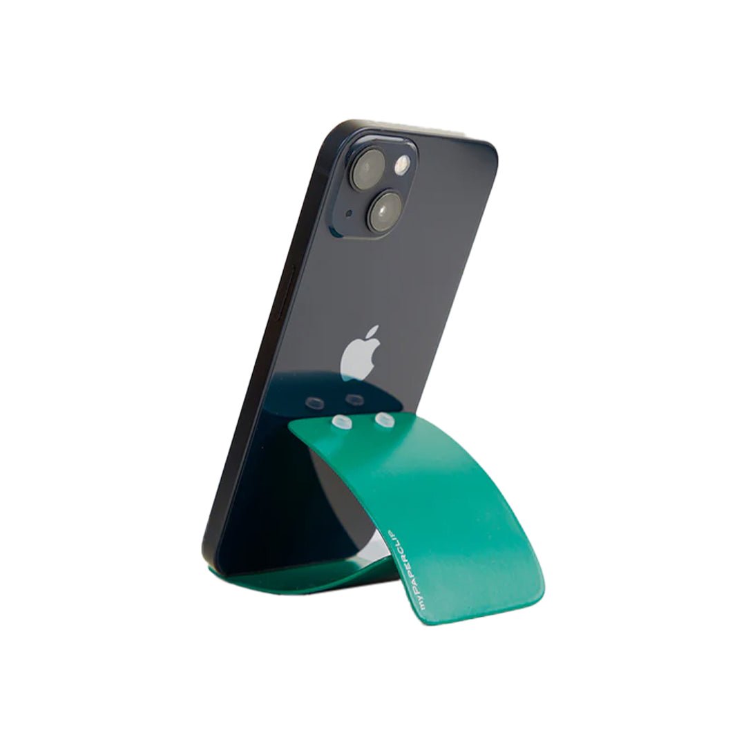 Mypaperclip Galvanised Mild Steel Phone Stand - SCOOBOO - Phone_Stand-Green - Pen Stand & Organisers