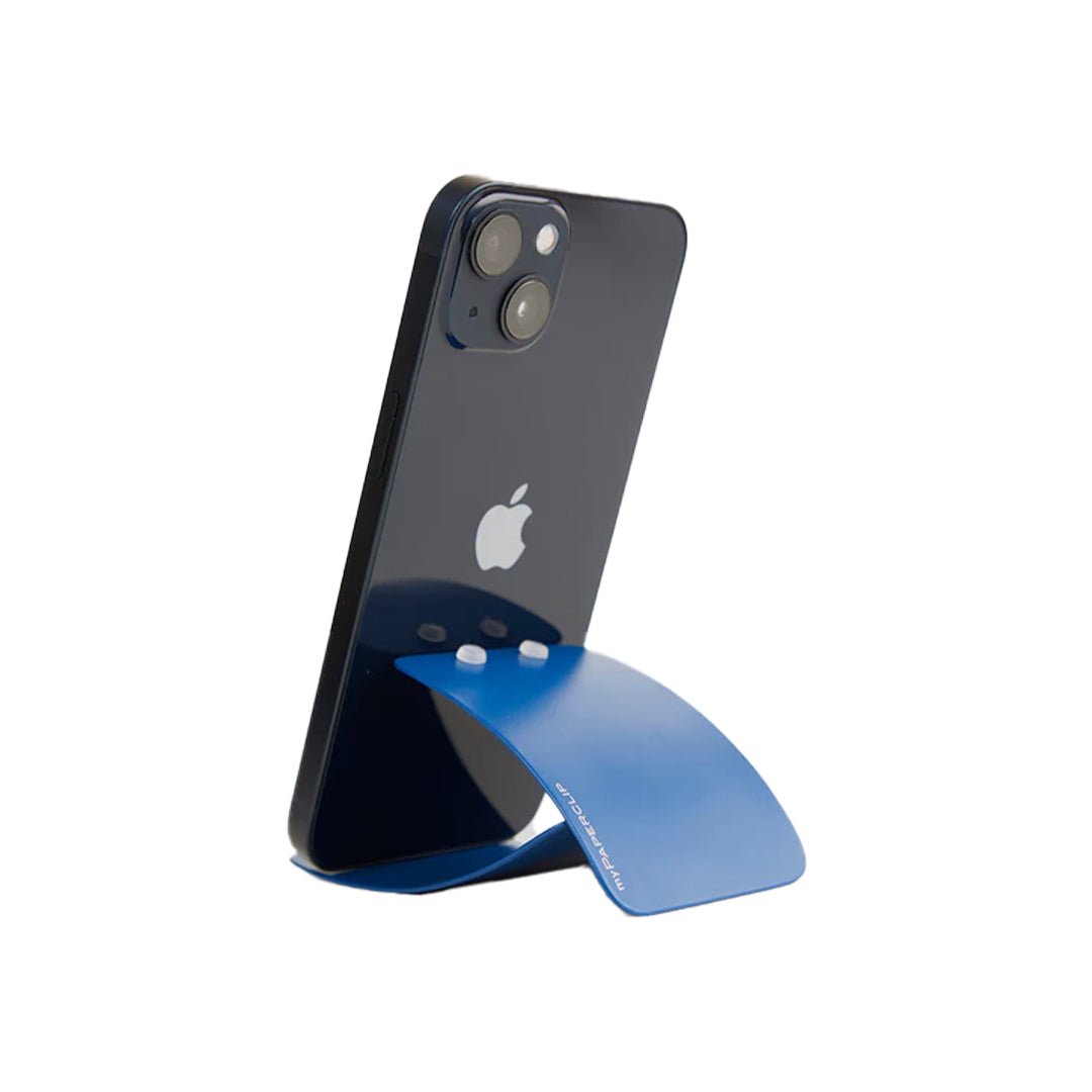 Mypaperclip Galvanised Mild Steel Phone Stand - SCOOBOO - Phone_Stand-Blue - Pen Stand & Organisers
