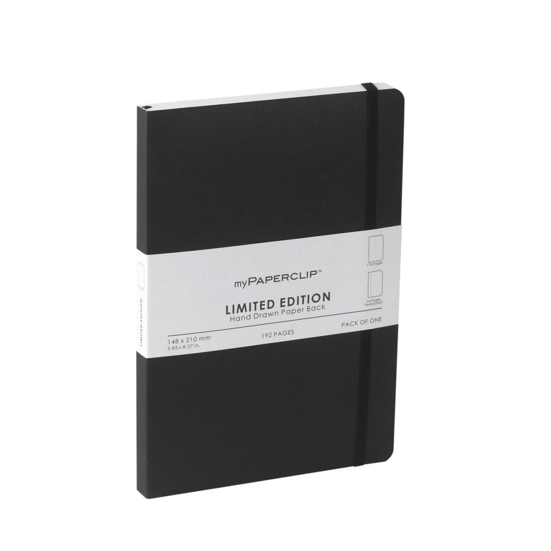 Mypaperclip Limited Edition Hand Drawn Paper Back Notebook – SCOOBOO