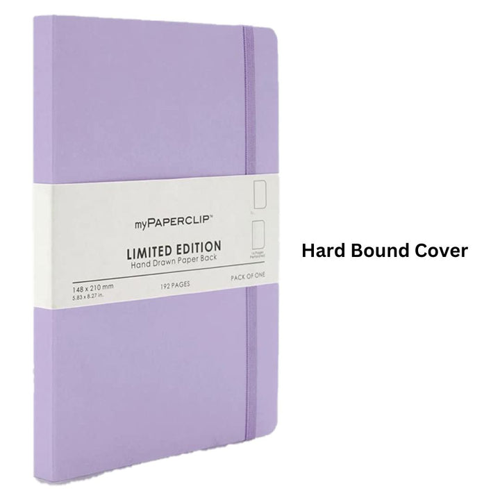 Mypaperclip Limited Edition Hand Drawn Paper Back Ruled Notebook (A5-Size) - SCOOBOO - LEP192A5-R Imperial - Ruled