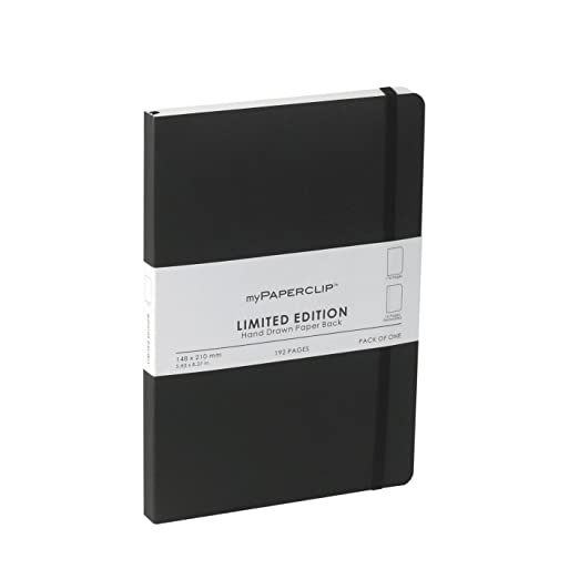 Mypaperclip Limited Edition Hand Drawn Paper Back Ruled Notebook (A5-Size) - SCOOBOO - LEP192A5-R Imperial - Ruled