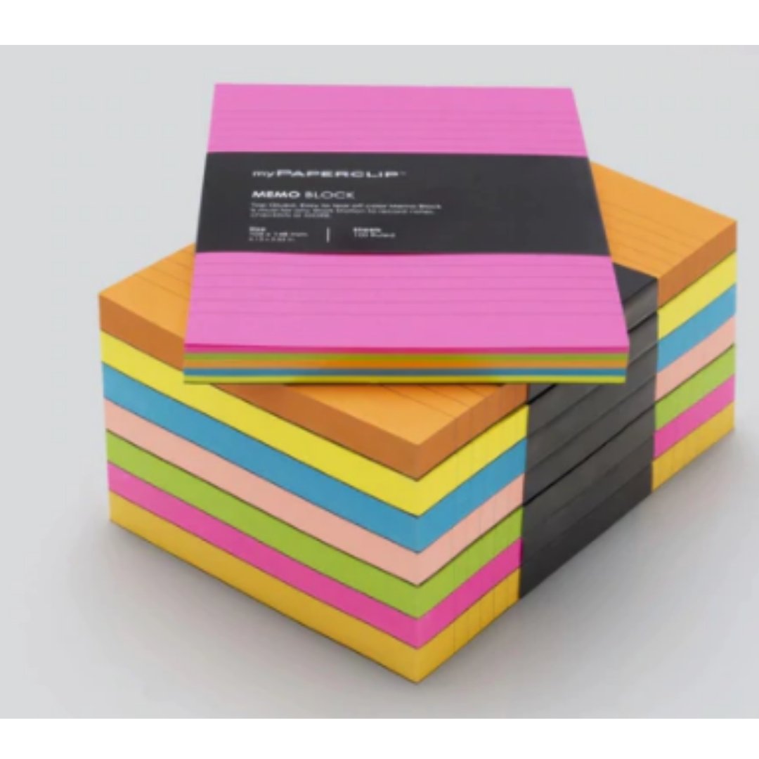 myPaperclip Memo Block A6 - SCOOBOO - Paper Clip