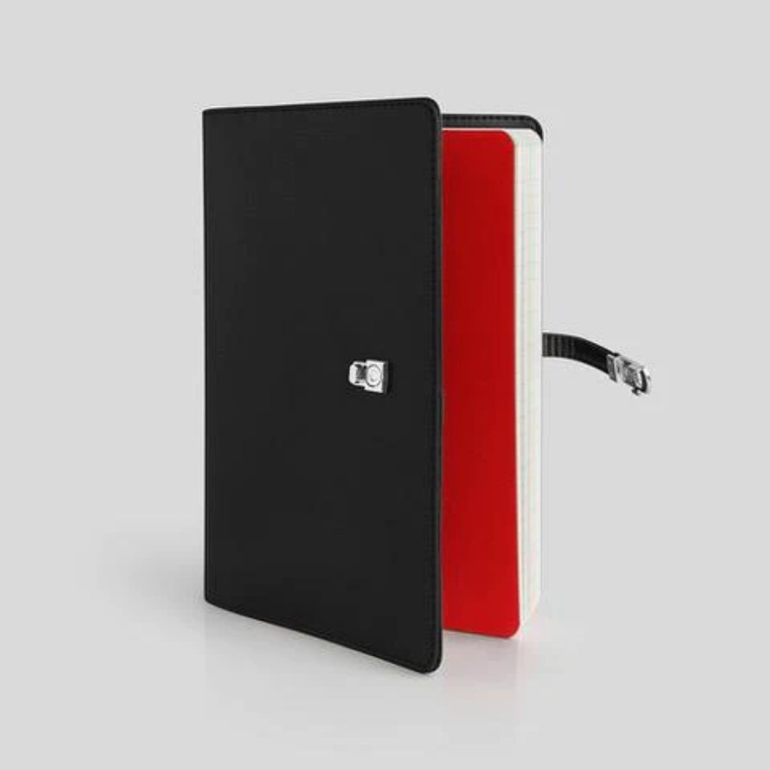 Mypaperclip Personal Notebook Organiser Classic Edition A5 - SCOOBOO - Classic L1 Black - Ruled