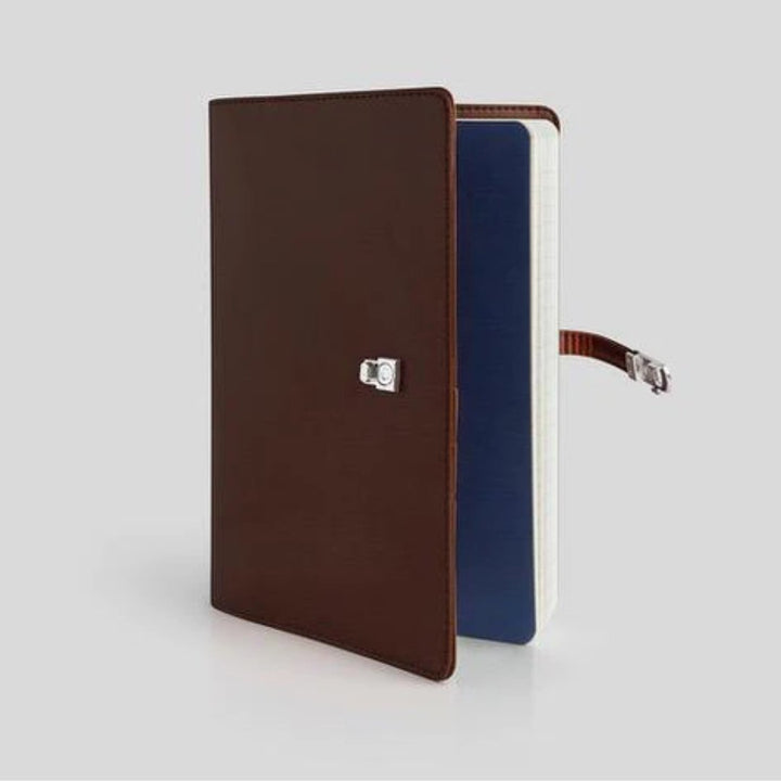 Mypaperclip Personal Notebook Organiser Classic Edition A5 - SCOOBOO - Classic L1 Brown - Ruled