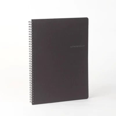 Mypaperclip-Plain-Notebook A4 - SCOOBOO - WIRO128XL-P Black - Plain