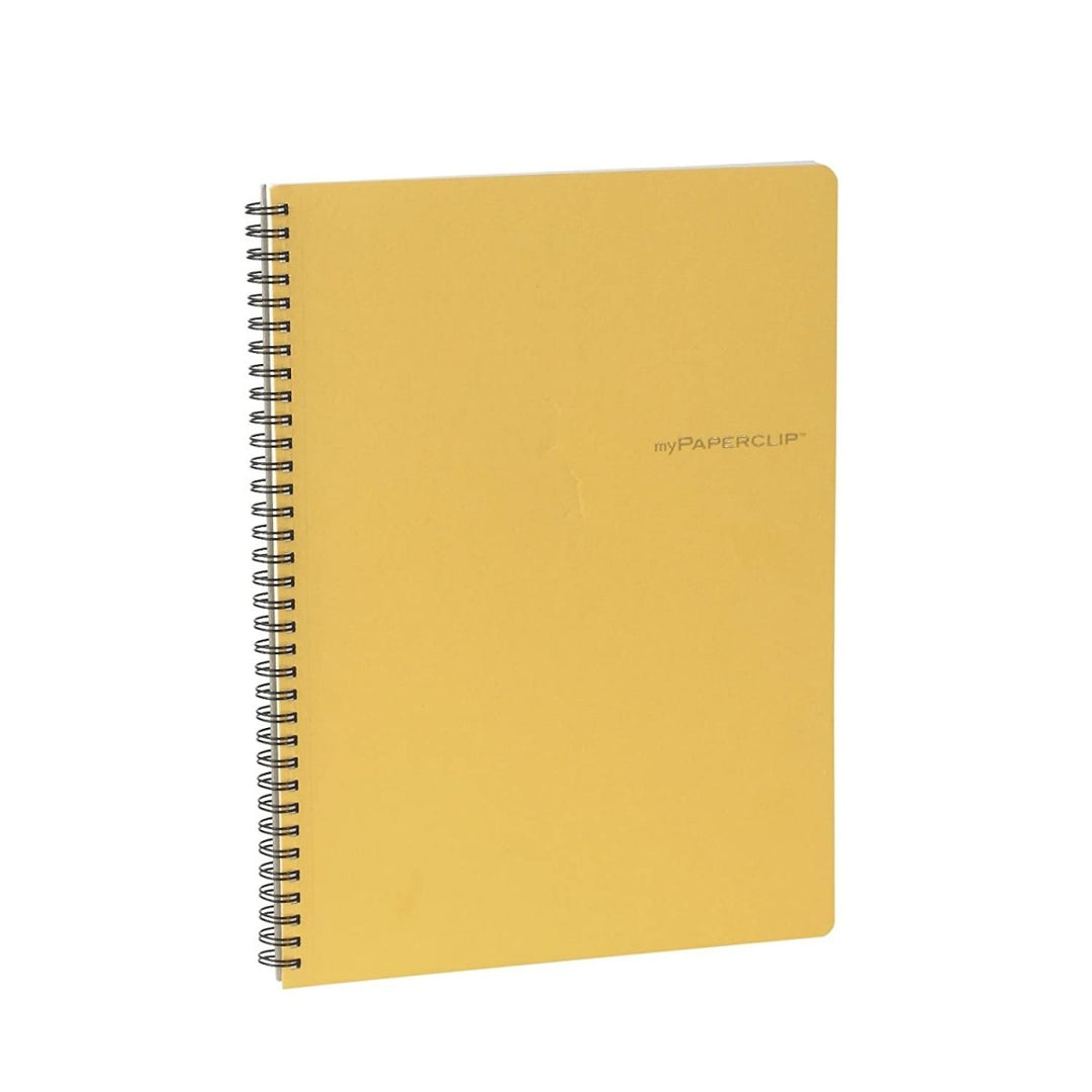 Mypaperclip-Plain-Notebook A4 - SCOOBOO - WIRO128XL-P Yellow - Plain