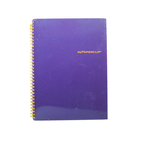 Mypaperclip Wiro Series Notebook Plain - SCOOBOO - LIMITED-W128XL-P - Plain