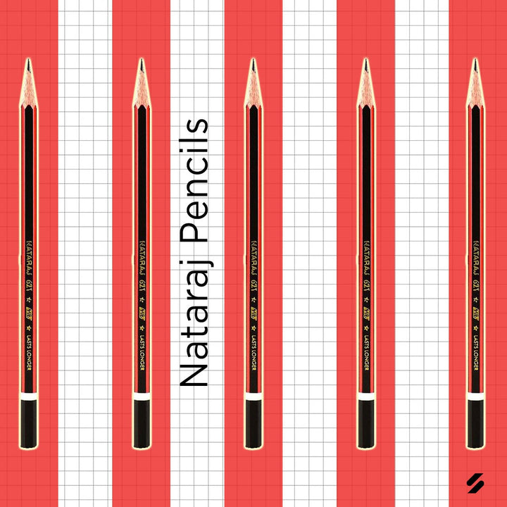 Nataraj Pencils (Set of 2) - SCOOBOO - 201100029 - Pencils