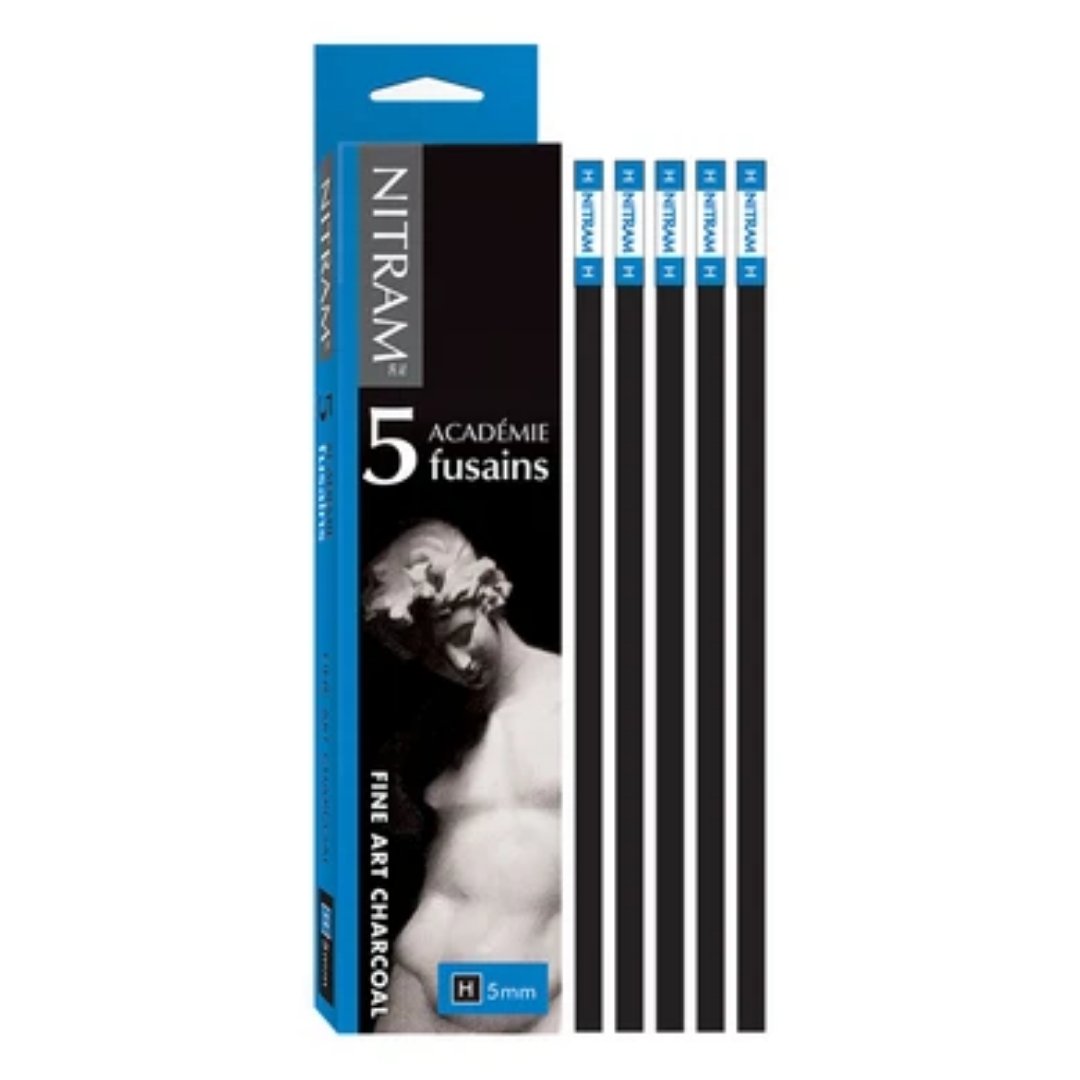 Nitram Fine Art Charcoal - SCOOBOO - 807173 - Charcoal Pencil