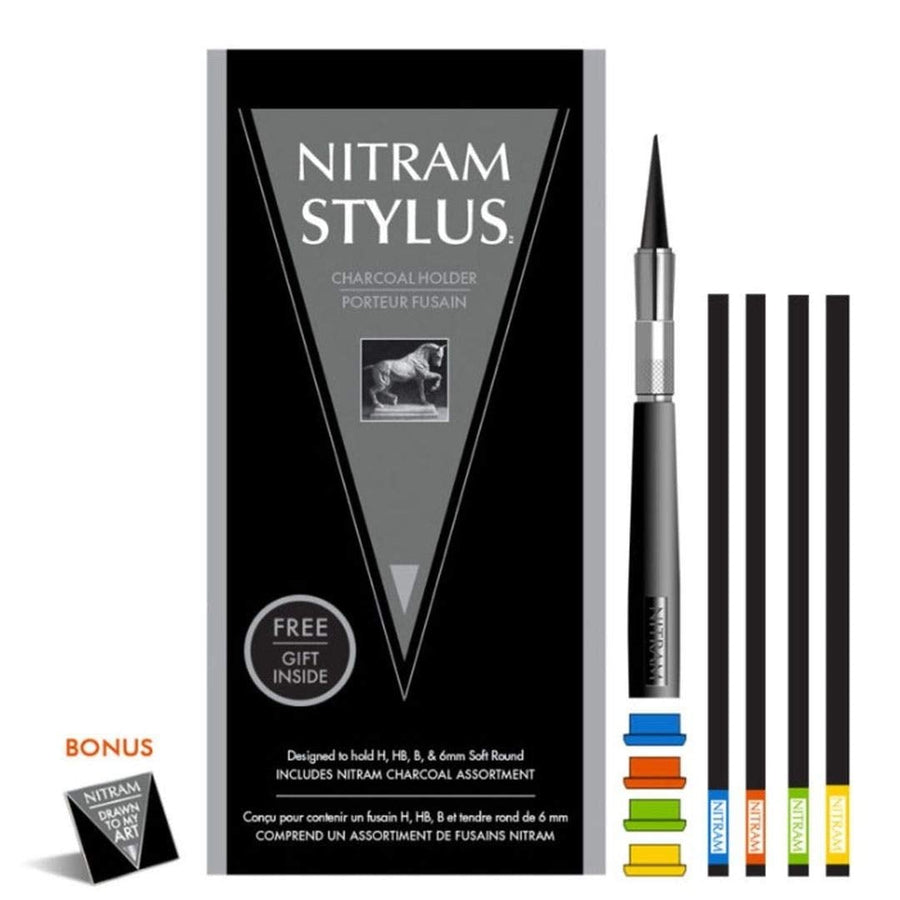 Nitram Stylus Charcoal Holder - SCOOBOO - Charcoal Pencil