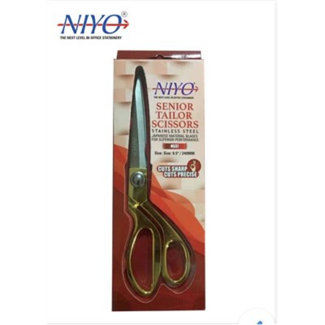 NIYO Senior Tailor Scissors 9.5" - SCOOBOO - NIYO - art - craft - scissors