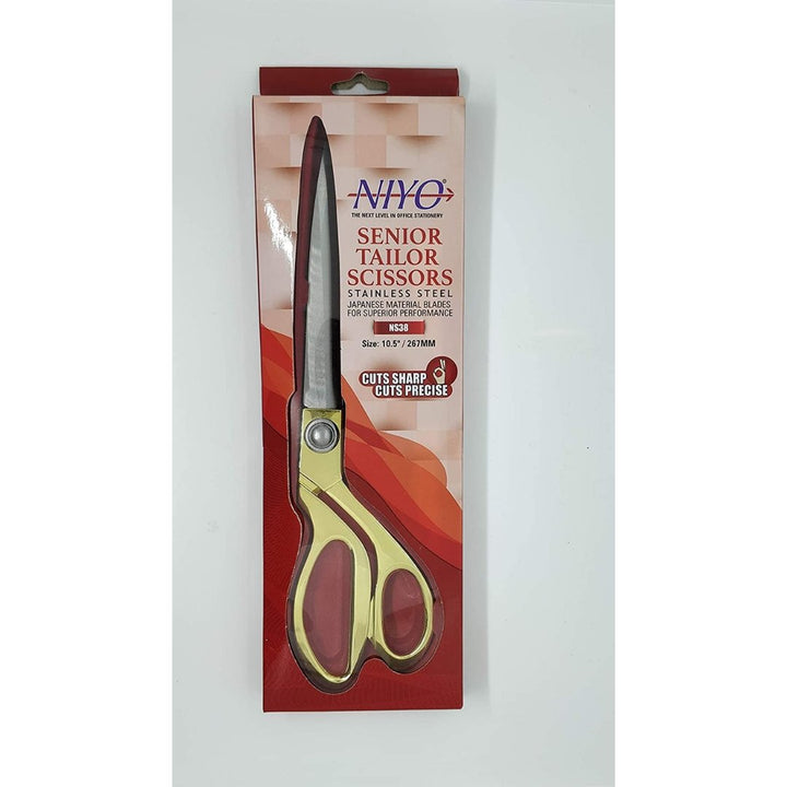 Niyo Senior Tailor Scissors NS38 - SCOOBOO - NS-38-10.5 - SCISSORS