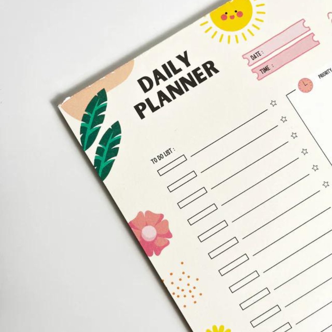 Numic A5 Rise and Shine Daily Planner - SCOOBOO - NRSP623 - Planners