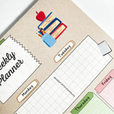 Numic A5 Weekly Planner Notepad - SCOOBOO - NSWP622 - Planners