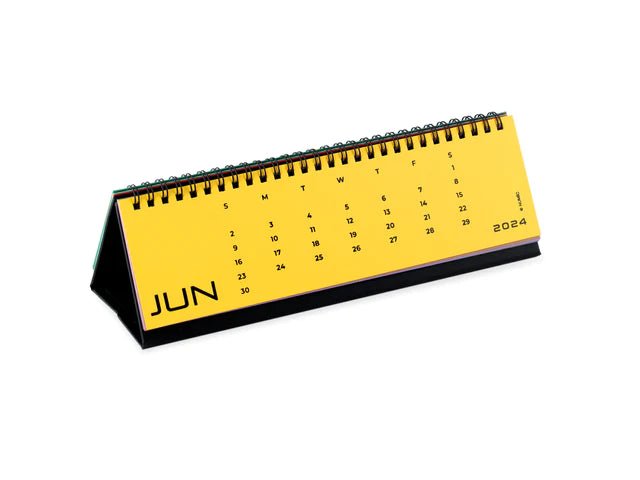 Numic Colour Calendar Long-2024 - SCOOBOO - NMTC01 - Calendar