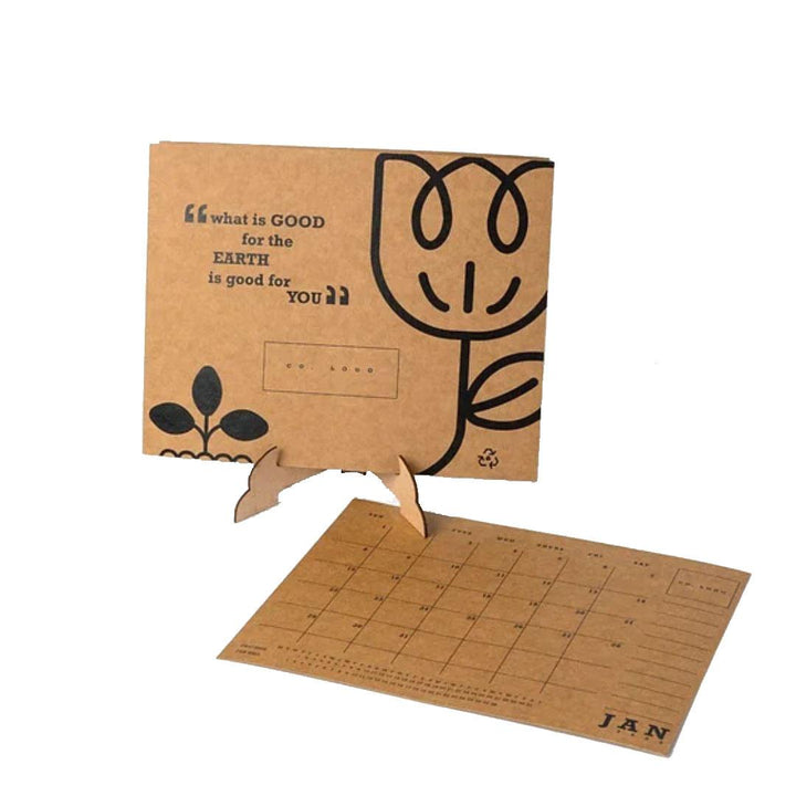 Numic Desk Calendar with MDF Stand 2023 - SCOOBOO - NDCM004 - Planners