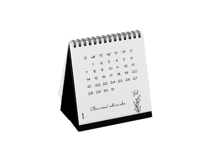 Numic Handmade Desk calendar-2024 - SCOOBOO - NWTC01 - Calendar