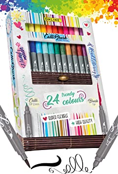 ONLINE Calli.Brush Handlettering Brush-Pens - SCOOBOO - 19045 -