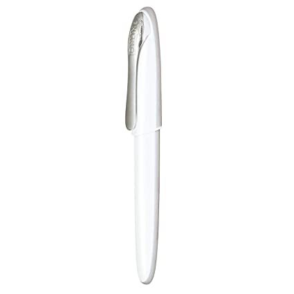 ONLINE, Fountain Pen - AIR Pearl Silver (Medium). - SCOOBOO - 20145/3D -