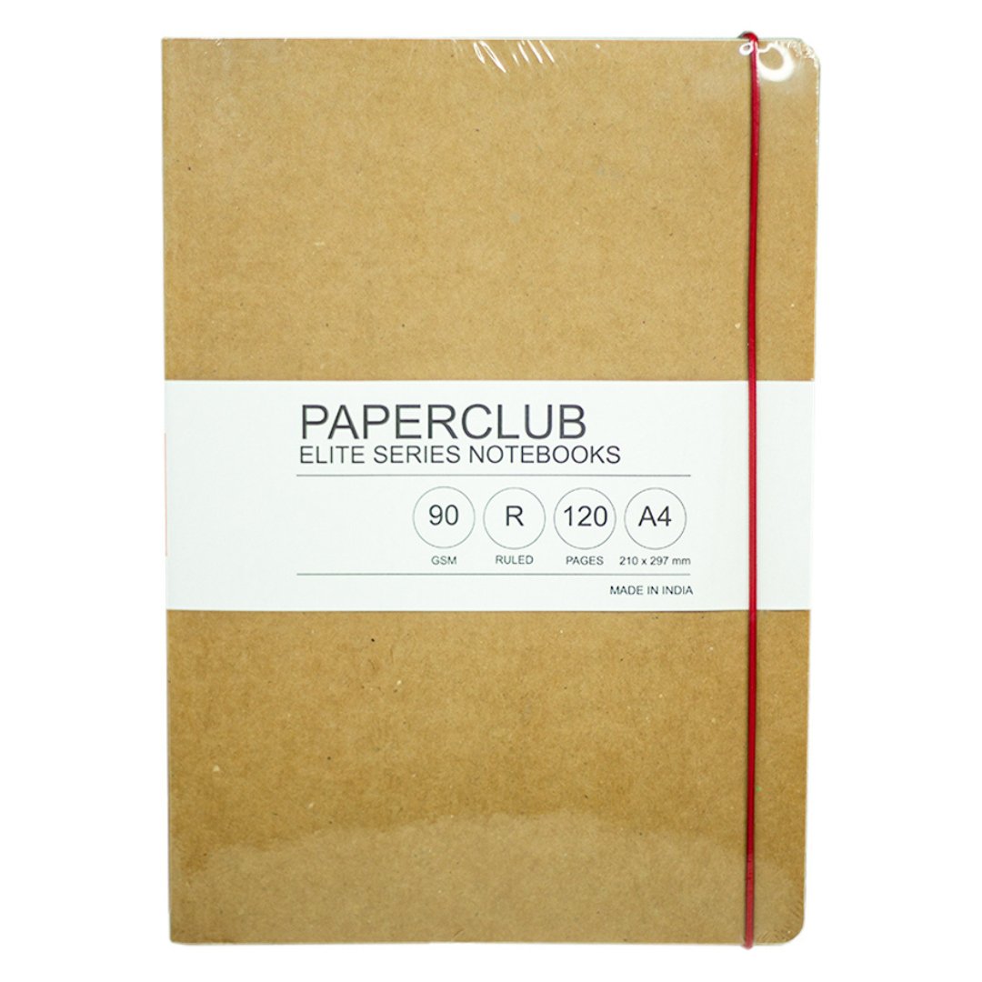 PaperClub Elite Series Notebook with Elastic Closure - SCOOBOO - 53254 - Ruled